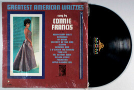 Connie Francis - Greatest American Waltzes (1963) Vinyl LP • Anniversary - $13.61