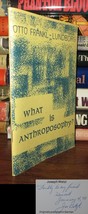 Lundborg, Otto Frankl- &amp; Florin Lowndes &amp; Joseph Wetzl What Is Anthroposophy? - £121.78 GBP