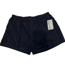 Hind Womens Black ReRun Shorts with Liner Drawstring, Size Large NWT 101... - $13.99