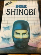 Shinobi (Sega Master System, 1988), with box + artwork / No manual - £27.23 GBP