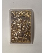 1999 Pokemon 23k gold plated Charizard trading card in Plastic Case - $942.26 MXN