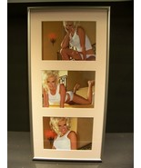 ANNA NICOLE SMITH PROFESSIONALLY FRAMED PICTURES 3 in 10&quot; X 20&quot; SILVER F... - £70.78 GBP