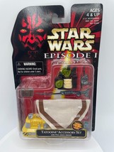 Star Wars Episode 1 Tatooine Accessory Set 1999 Weapons for Figure Set Vintage - £7.41 GBP