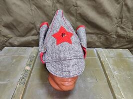 Russian Budenovka Wool Military Hat USSR Army Uniform NKVD Cap NEW, Size... - $39.59