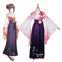 Japanese Lolita Sakura Kimono Women Anime fashion Long Dress Costume Cos... - £46.85 GBP