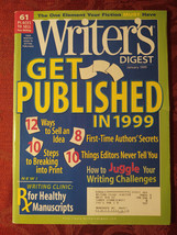 Writers Digest January 1999 Monica Wood John Wood David King - £11.33 GBP