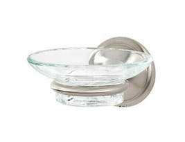 Alno A9230-SN Soap Dish, W/HOLDER - Satin Nickel - $44.45