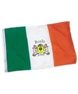 Boyle Irish Coat of Arms Ireland Flag - 3'x5' foot - $36.00