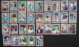 1992 Topps Micro Mini Minnesota Twins Team Set of 32 Baseball Cards - £3.97 GBP