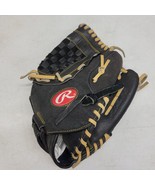 Rawlings R125B Renegade Black Leather Baseball Softball Glove 12.5&quot; - RHT - $19.34