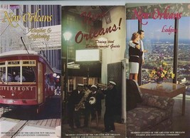 3 New Orleans Booklets Dining Entertainment Activities &amp; Sightseeing &amp; L... - £14.21 GBP