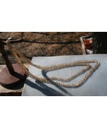 Double linkage Gold &amp; silver Chainmaille necklace   - $25.00