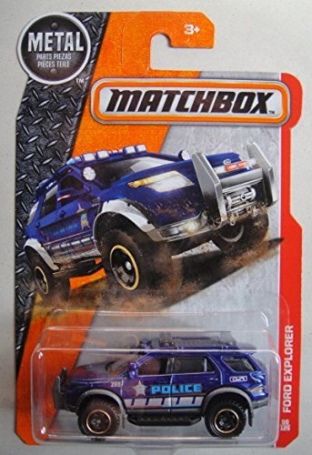 Primary image for Matchbox, 2016 Ford Explorer Police Car [Blue]