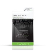 Voesh Pedi In A Box Deluxe 4 Step Set - Charcoal Powder Detox - £6.80 GBP