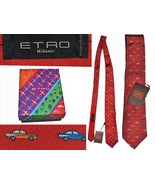 ETRO Milano Men&#39;s Tie Limited Edition with Box 100% Silk T06 T1G - £77.10 GBP
