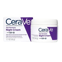 CeraVe Skin Renewing Night Cream | Niacinamide, Peptide Complex, and Hyaluronic  - £21.91 GBP