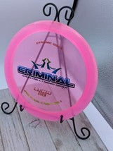 New Dynamic Discs Lucid Ice Criminal Driver Disc Golf Disc 173 Grams - £14.54 GBP