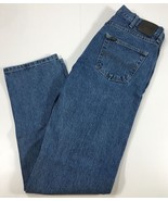 Lee Men&#39;s Jeans Size 36 x 34 Blue Denim 100% Cotton Regular Fit Straight... - $16.95