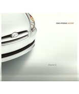 2008 Hyundai ACCENT sales brochure catalog 08 US GS GLS SE - £4.72 GBP
