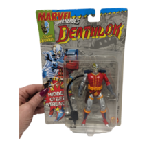 Vintage 1992 Toy Biz Marvel Super Heros &#39;deathlok&#39; Action Figure, New! - £15.95 GBP