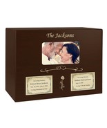 Espresso Wood Companion Photo Urn - $382.88 CAD