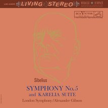 Sibelius: Symphony No. 5 &amp; Karelia Suite [Vinyl] GIBSON,ALEXANDER - £54.75 GBP