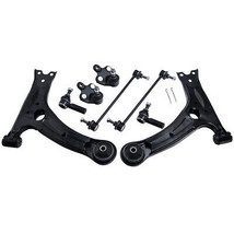 8 Pcs Front Lower Control Arm &amp; Ball Joints For Pontiac Vibe 2003 - 2008 - £53.59 GBP