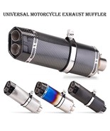 51mm Universal Motorcycle Exhaust Escape Pipe Muffler With Db Killer For... - $489.19 CAD