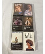 Tiffany Debbie Gibson Kylie Rick Springfield 6 Cassette Tapes 80s Mall Pop. - £15.39 GBP