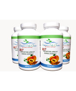 100% Organic 4PK Vitamin B17 600mg from Natural Bitter Apricot Kernel Se... - $110.69 CAD