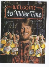 1982 Miller Brewing Company Beer Print Ad Vintage Its Miller Time 8.5&quot; x... - €17,21 EUR