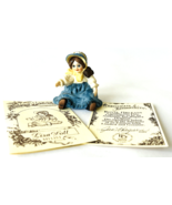 Jan Hagara Porcelain Miniature Lisa Doll M11353 Ltd Ed w/ Box &amp; COA 1990 - £15.15 GBP