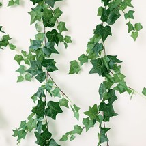 The Dallisten 3 Strands Odorless Artificial Ivy Vines Kit, 71&quot; Silk Ivy Garland - £28.71 GBP