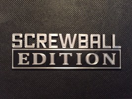 Screwball Edition Rally Vehicle Car Badge Emblem Logo Trunk Tailgate Motif - $14.00