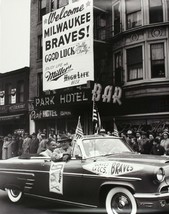 1953 Milwaukee Braves 8X10 Photo Baseball Picture Mlb B/W - $4.94