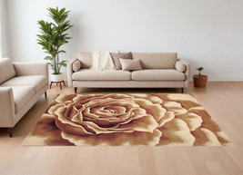 7&#39; X 10&#39; Polypropylene Ivory Area Rug - £40.52 GBP+