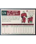 1959 Topps #574 Ted Williams Reprint - MINT - Boston Red Sox - $1.98
