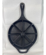 Cracker Barrel Country Store Cast Iron Divided 8 Slice Cornbread Pan  - $19.06