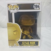 Funko Pop Star Wars Kylo Ren Gold Metallic Vinyl Figure #194 - £11.16 GBP