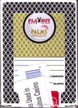 PLAYBOY CLUB @ The Palms Casino Las Vegas Playing Cards, Used, Sealed - £7.94 GBP