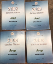 2008 Jeep Wrangler Store Service Workshop Repair Manual Set O-
show original ... - £320.40 GBP