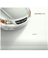 2008 Hyundai SONATA brochure catalog 08 US GLS SE Limited - £4.72 GBP