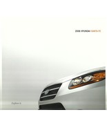 2008 Hyundai SANTA FE brochure catalog 08 US GLS SE Limited - €6,07 EUR