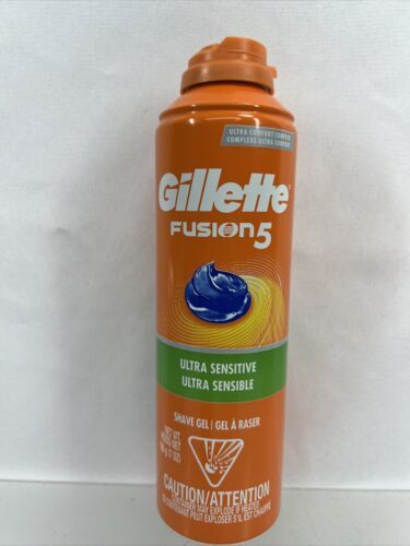 Gillette Fusion 5 HydraGel Shave Gel Ultra Sensitive 7 oz - £4.68 GBP