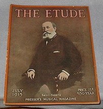 Presser&#39;s Musical Magazine Etude July 1915 Cream of Wheat ad - £7.80 GBP