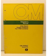 John Deere Draper Platform for 7700 Combine Operator Manual OM-H89847 Is... - $10.75