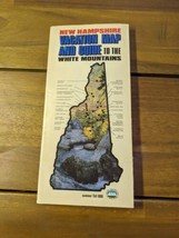 Summer Fall 1980 New Hampshire Vacation Map And Guide To The White Mount... - $24.74