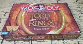 Parker Brothers Monopoly Lord of the Rings Trilogy Edition Board Game 2003 as is - £15.50 GBP