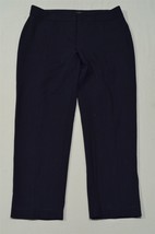 Talbots 14 Navy Blue Signature Slim Straight Ankle Dress Pants - £15.65 GBP