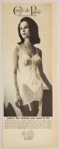 1966 Print Ad Corde de Parie Pretty Lady in Girdle New York,NY - £11.97 GBP